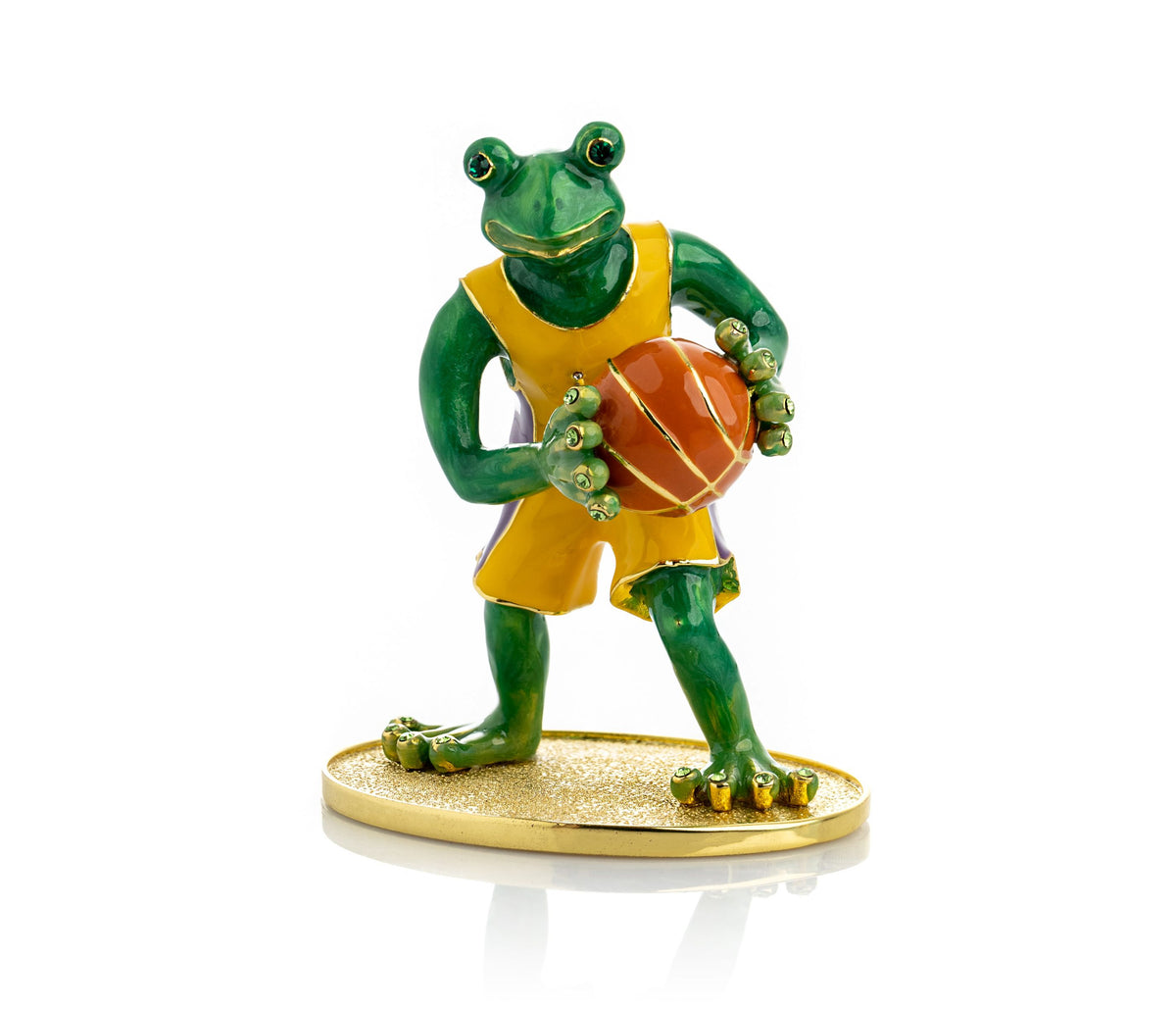 Frog Playing Basketball