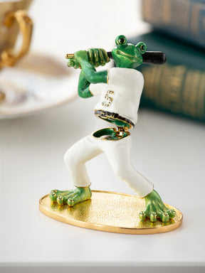 Frog Playing Baseball