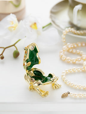 Keren Kopal Gold & Green Frog