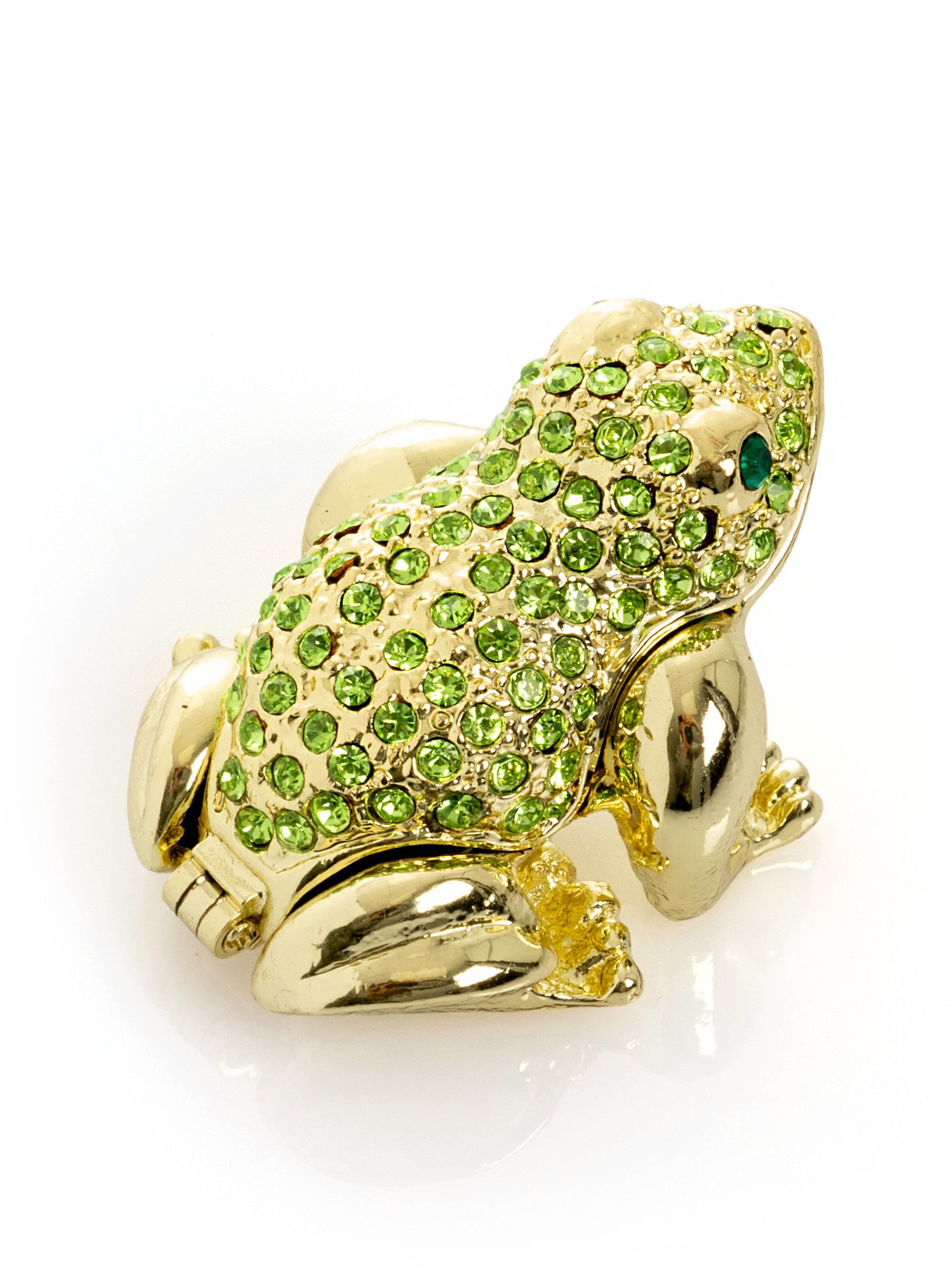 Keren Kopal Green and Gold Sitting Toad
