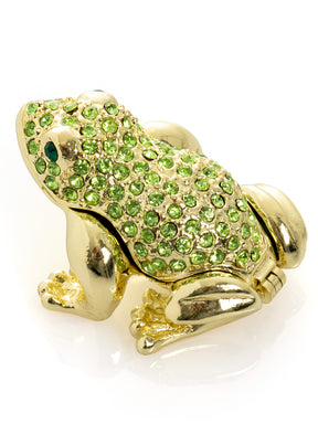 Keren Kopal Green and Gold Sitting Toad