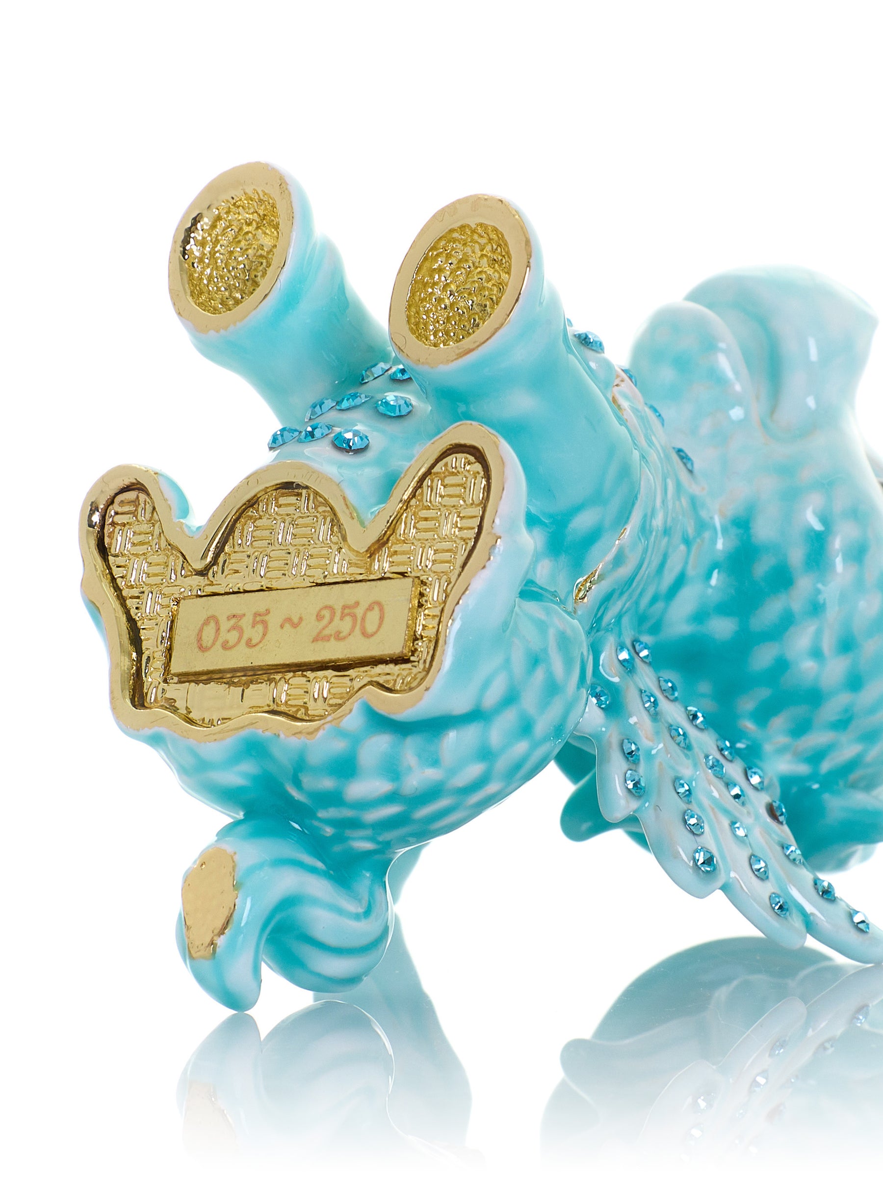 Keren Kopal Cute Blue Unicorn Horse trinket Box Limited Edition 1-250