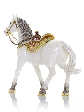 Keren Kopal White Horse Limited Edition 1-250 trinket box