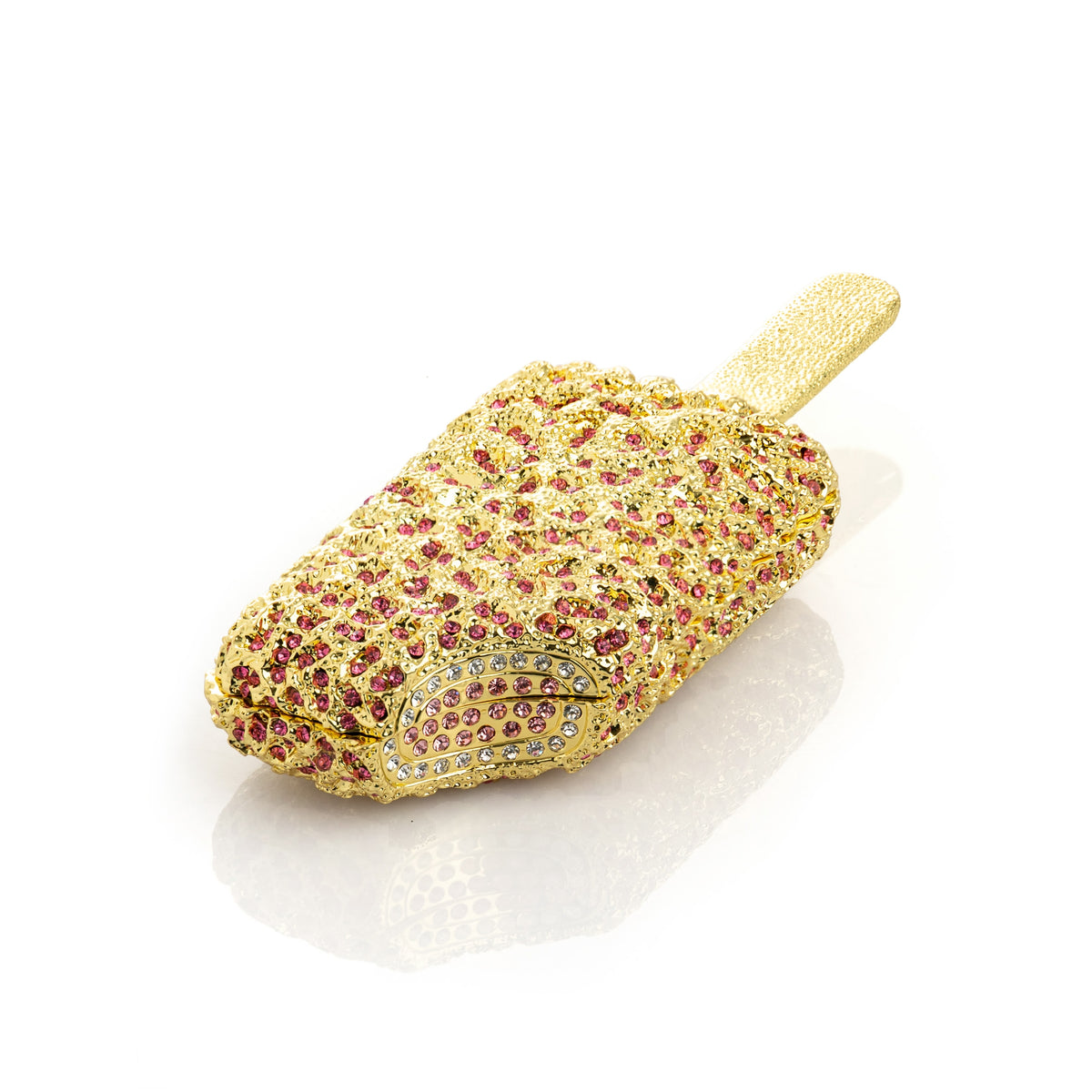 Golden ice-cream Ice Pop Trinket Box