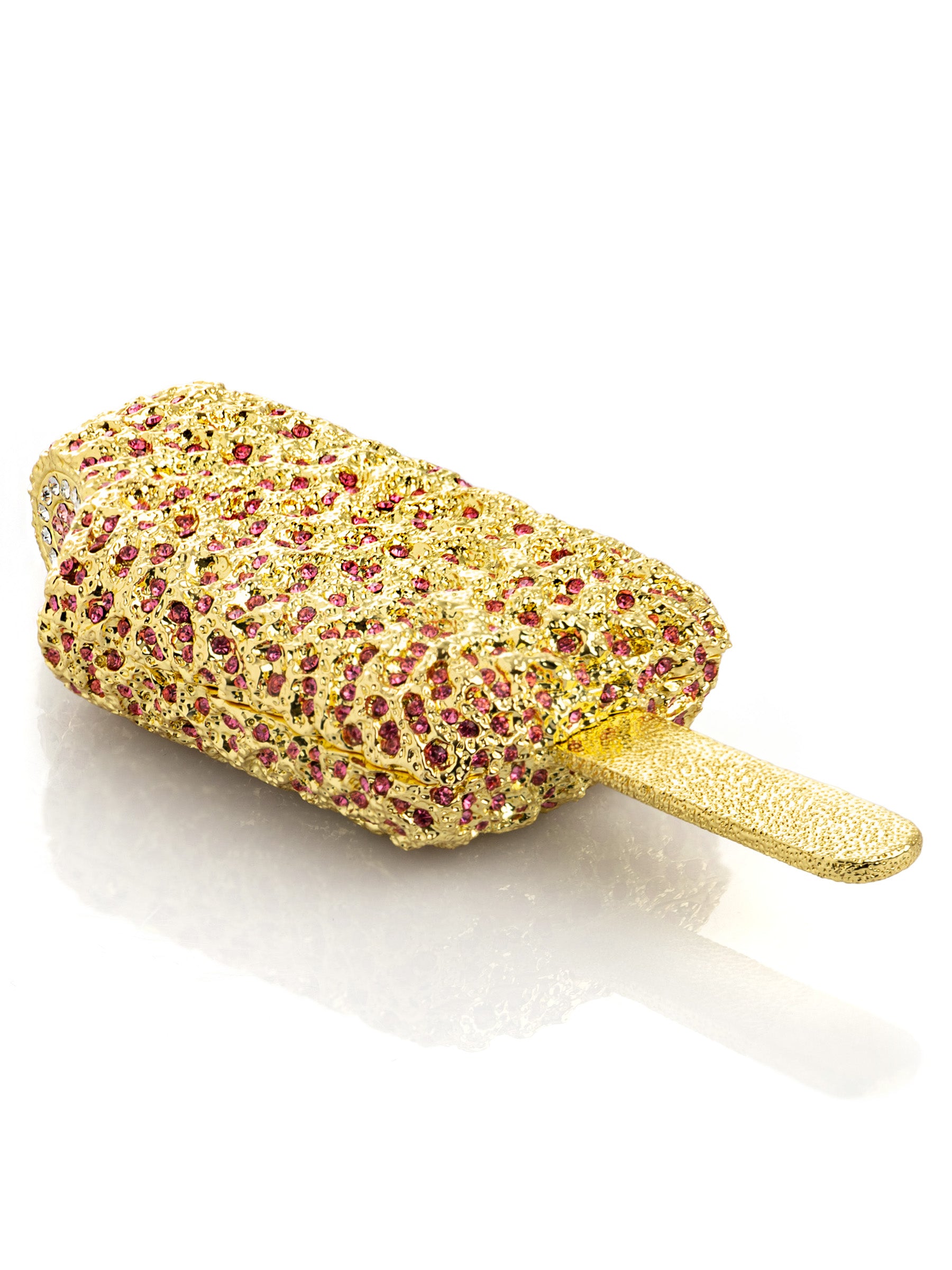 Golden ice-cream Ice Pop Trinket Box