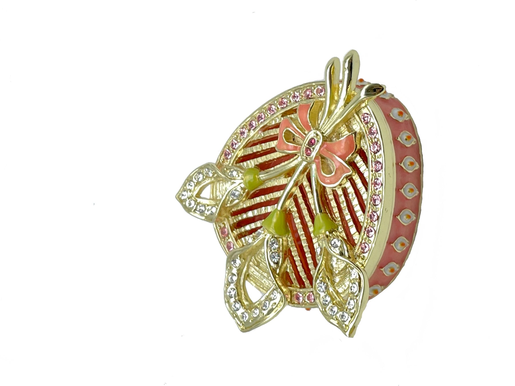 Keren Kopal Pink Beautiful Decorated Trinket Box