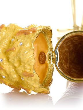 Spécial Été Boîte à bijoux Cornet de Glace Caramel Salé Vanille