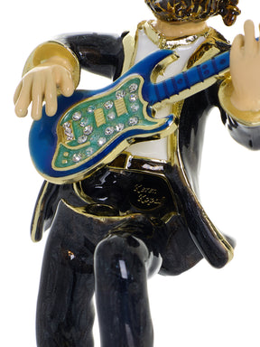 Keren Kopal Guitar Music Player Trinket Box