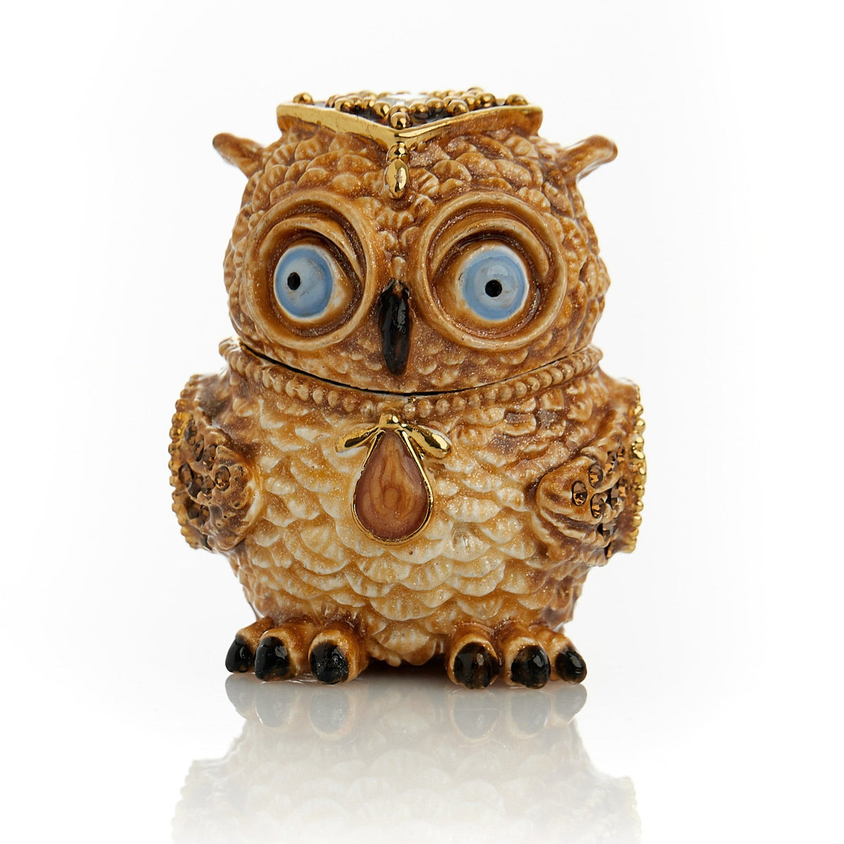 Brown Owl Trinket Box