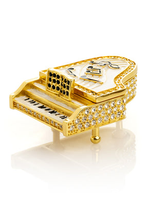 Golden White Piano