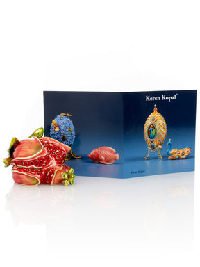 Keren Kopal Pomegranate Trinket Box