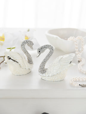 White Swan with crystal neck