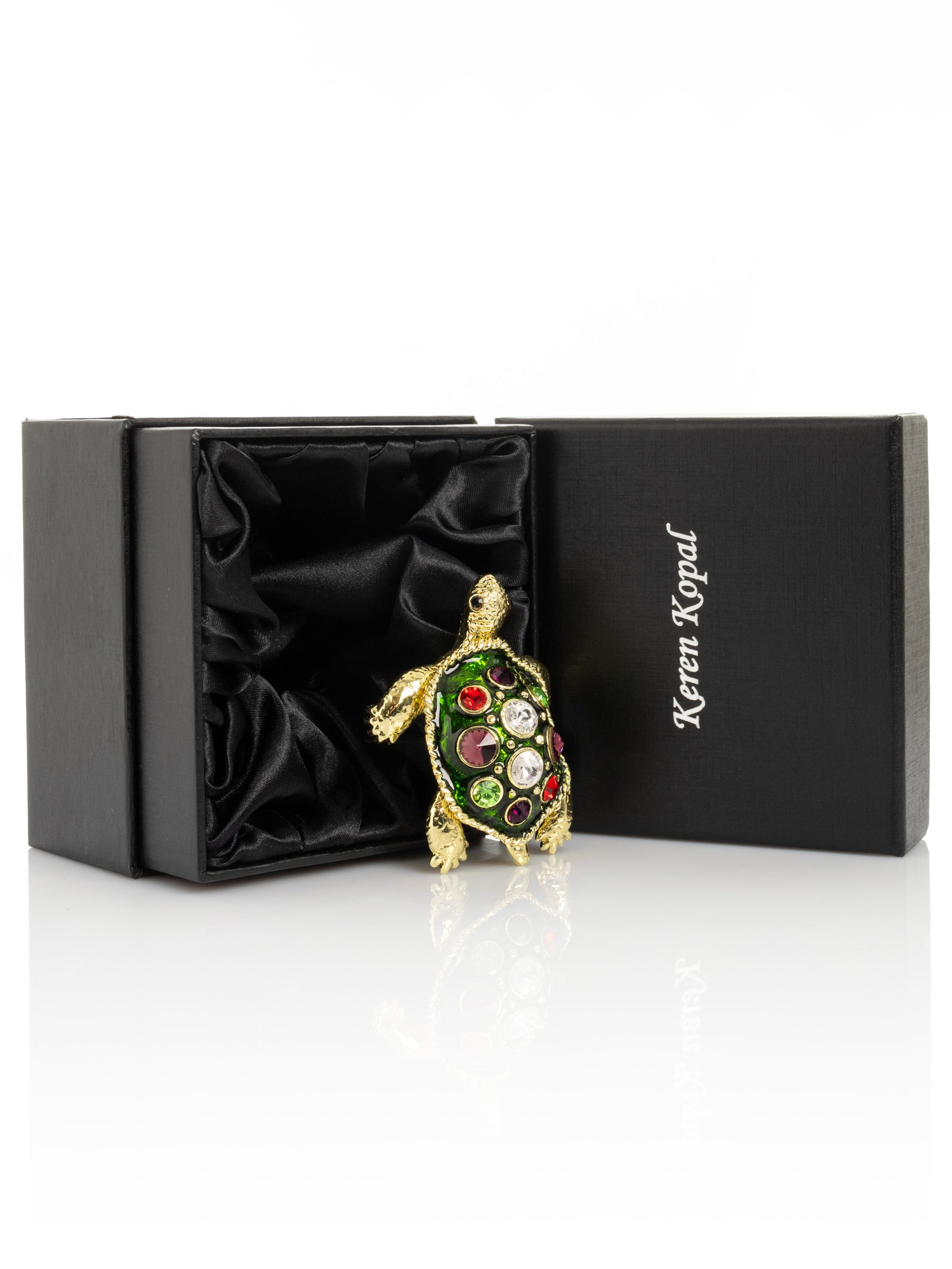 Keren Kopal Green Shell Golden Turtle
