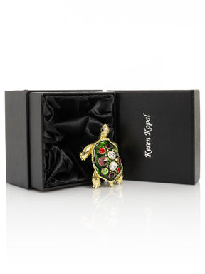 Keren Kopal Green Shell Golden Turtle