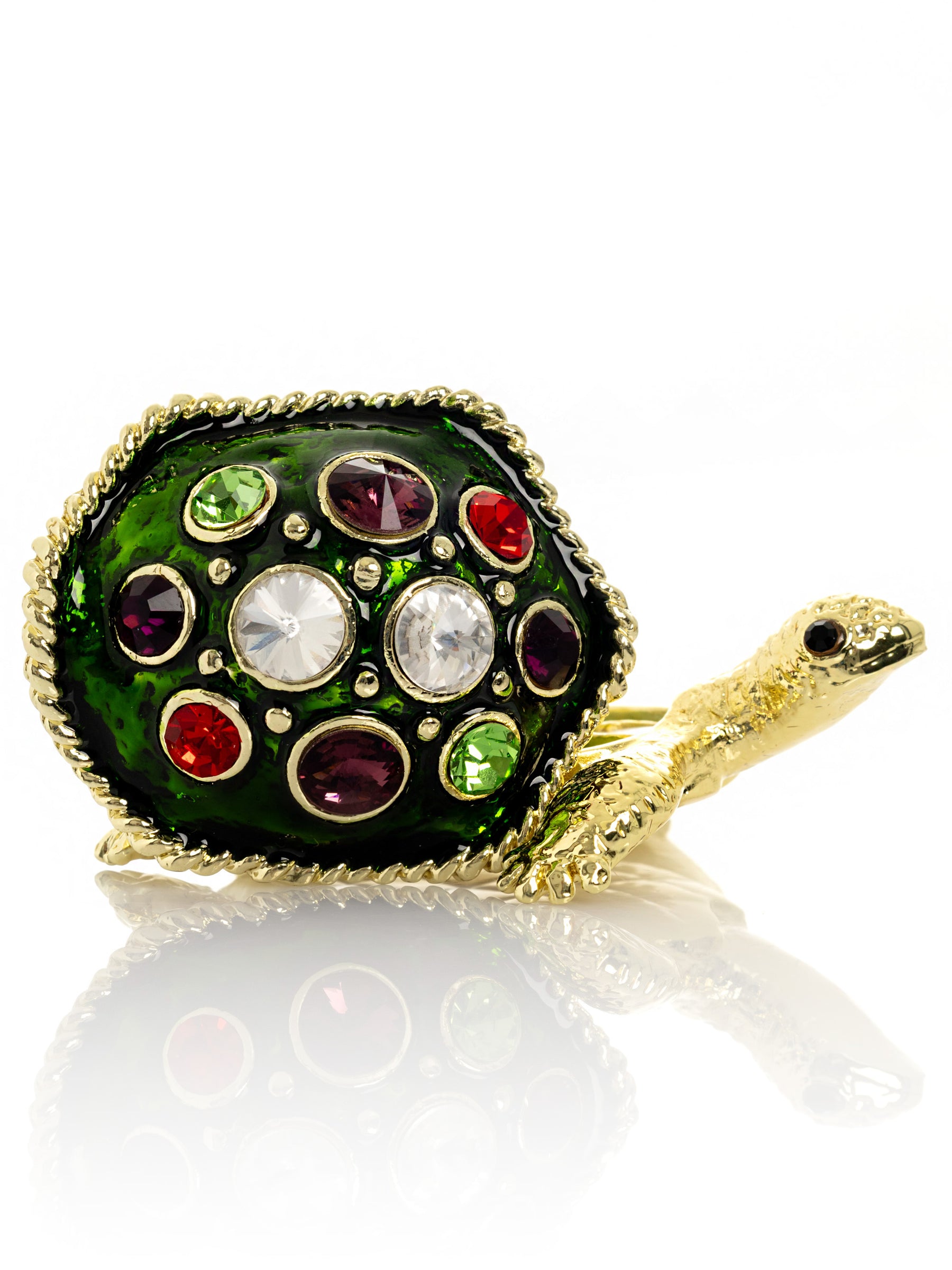Keren Kopal Green Shell Golden Turtle