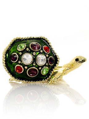 Keren Kopal Green Shell Golden Turtle