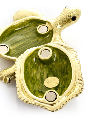 Keren Kopal Green Shell Golden Turtle