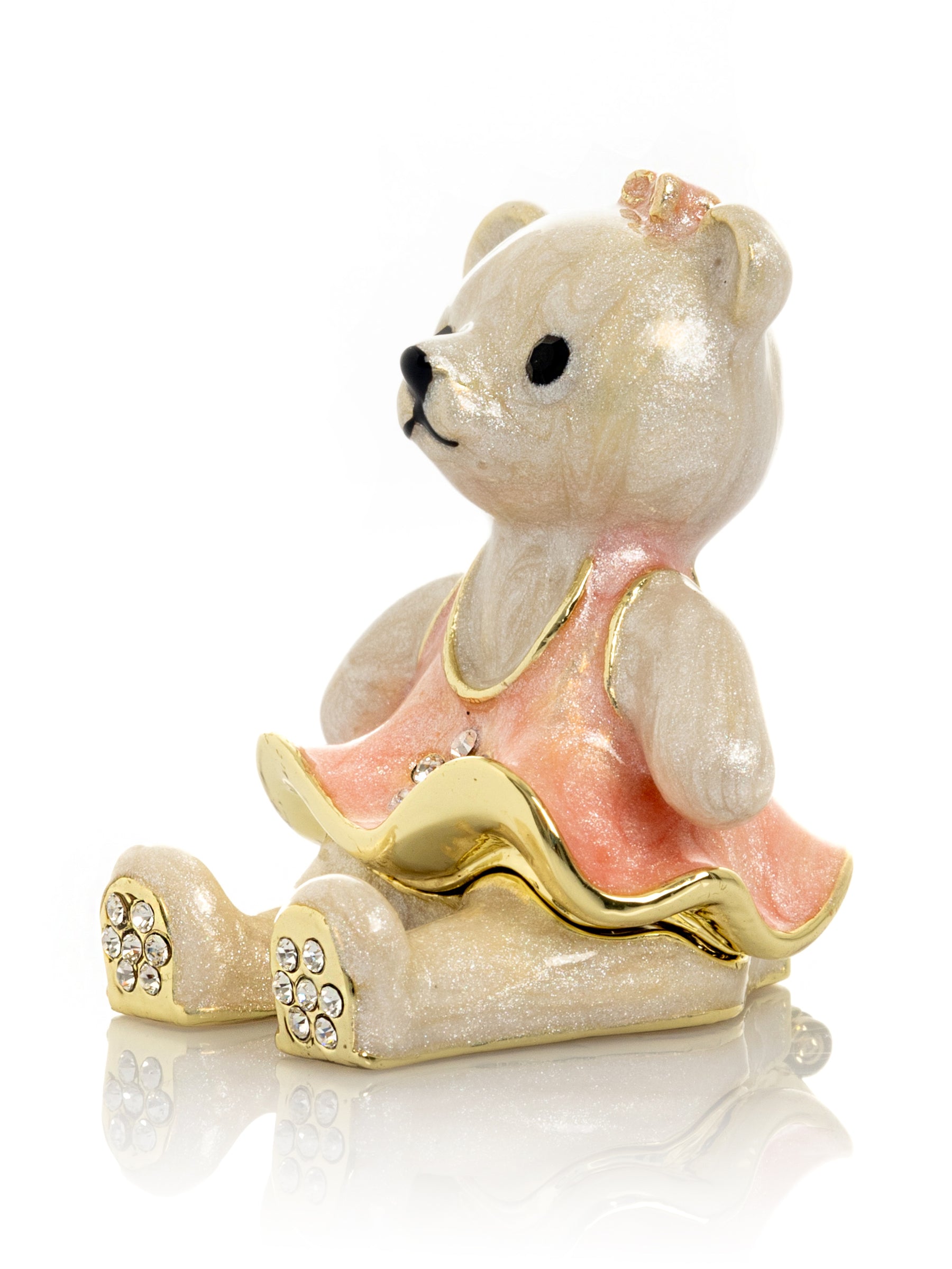 Keren Kopal Teddy Bear with Pink Dress