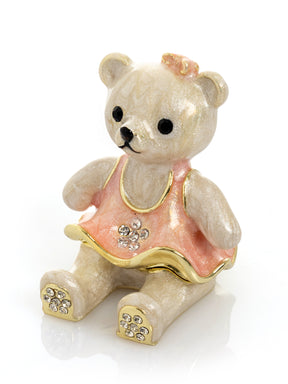 Keren Kopal Teddy Bear with Pink Dress