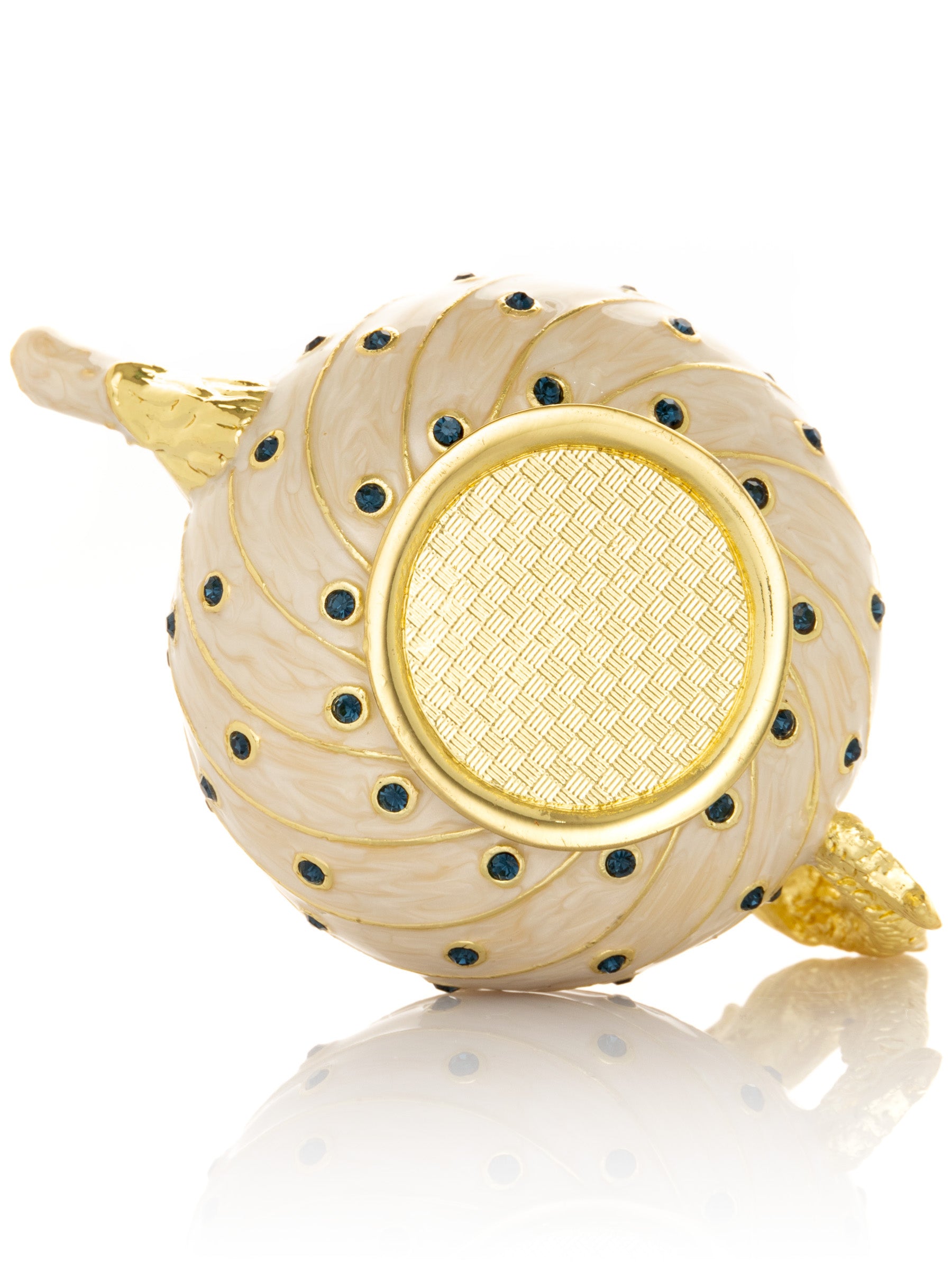 Keren Kopal White with Colorful Dots Teapot