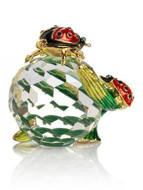 Keren Kopal Cute Ladybugs on Crystal
