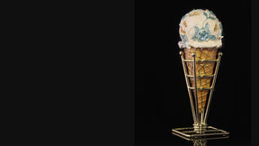 Boîte à bijoux Cornet de Glace Rose Bleue Chintz