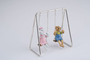 Cat & Dog Swinging