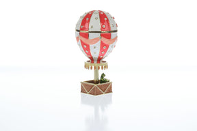 Red Hot air balloon with frog Limited edition 1-250