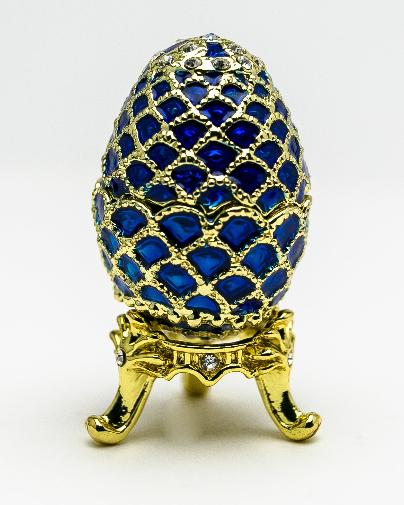 Blue Faberge Egg