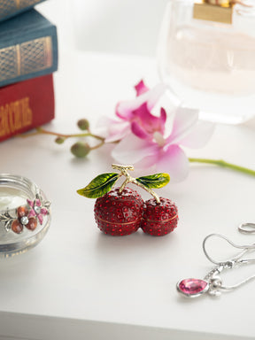 Cherry Trinket Box