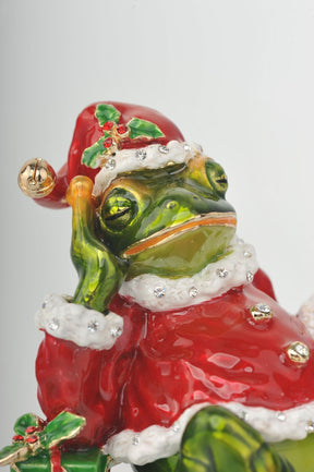 Keren Kopal Christmas Frog with Presents  101.25