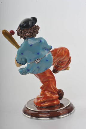 Keren Kopal Circus Clown Playing Baseball  89.00