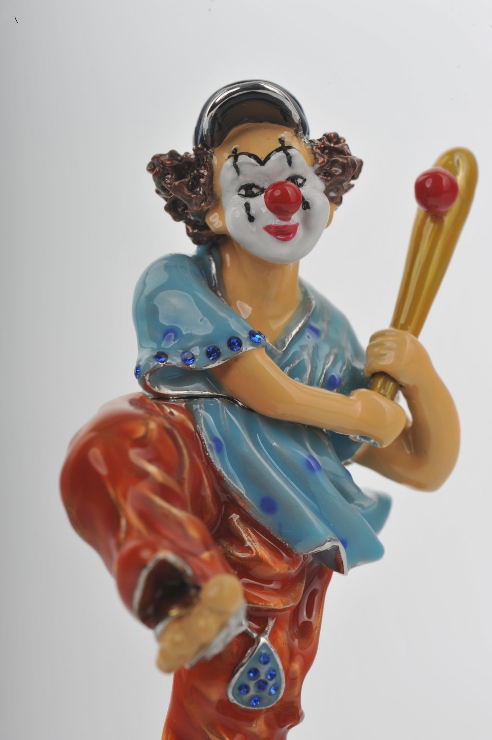 Keren Kopal Circus Clown Playing Baseball  89.00