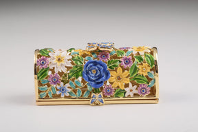 Keren Kopal Colorful Flowers Trinket Box