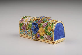 Keren Kopal Colorful Flowers Trinket Box