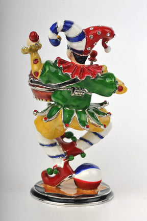 Keren Kopal Colorful Jester Playing the Drum