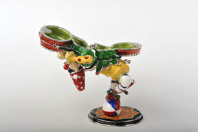 Keren Kopal Colorful Jester Playing the Drum