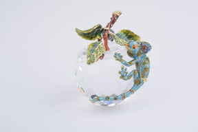 Keren Kopal Crystal Apple with a Chameleon  154.00