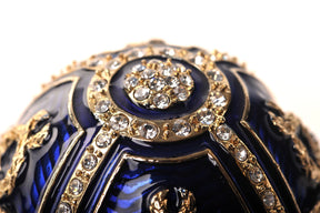 Blue Faberge Easter Egg