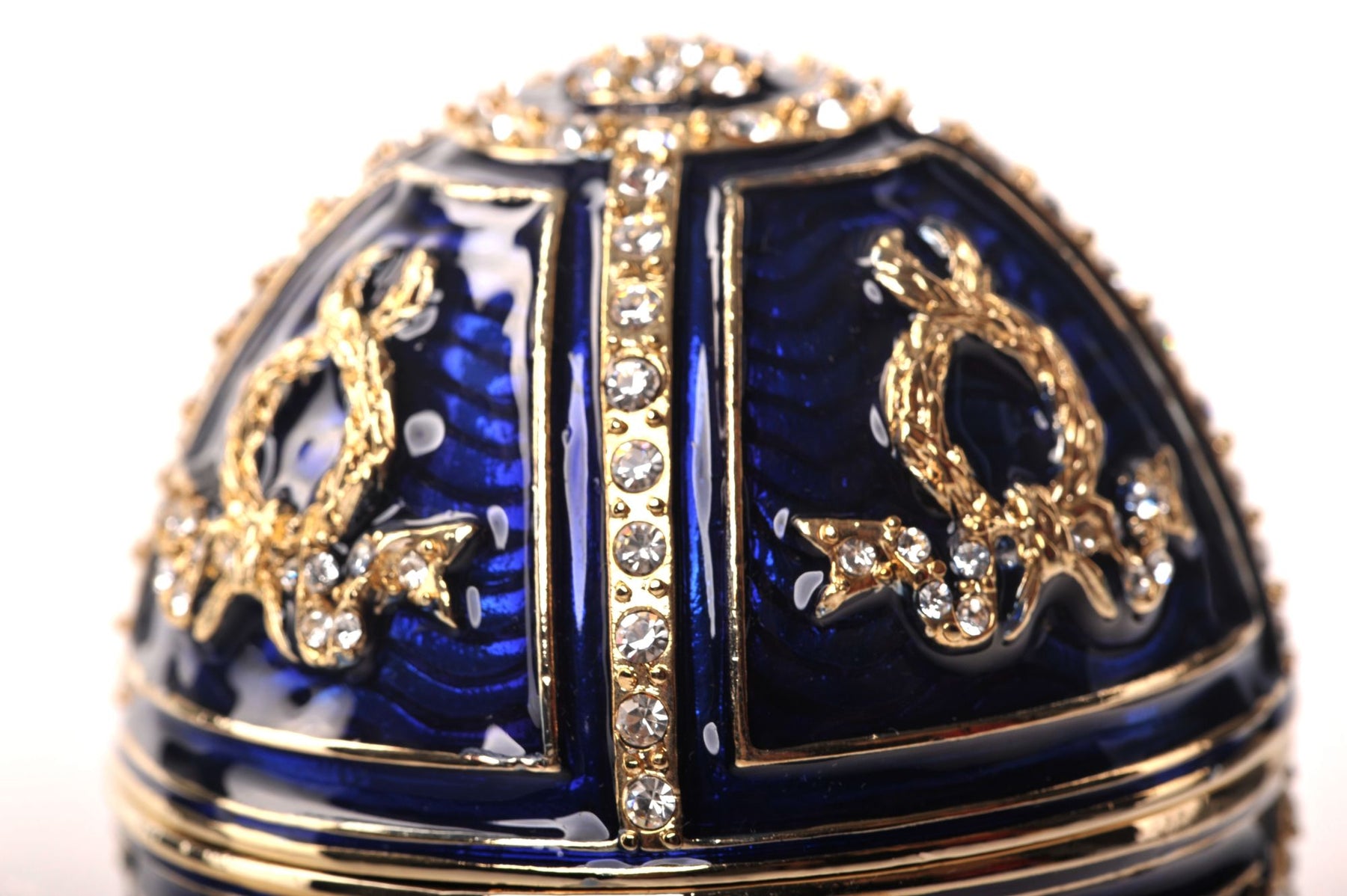 Blue Faberge Easter Egg