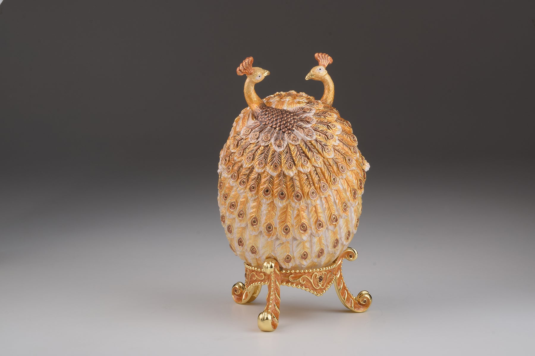 Gold Peacocks Faberge Egg