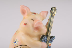 Pig Playing Guitar