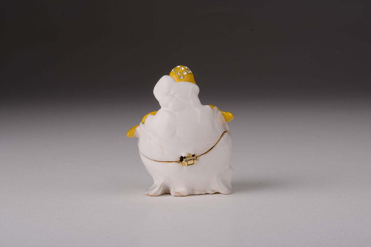 Duck Coming out of Eggshell