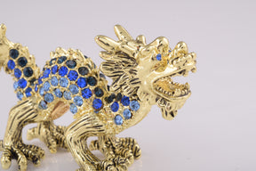 Golden Blue Dragon