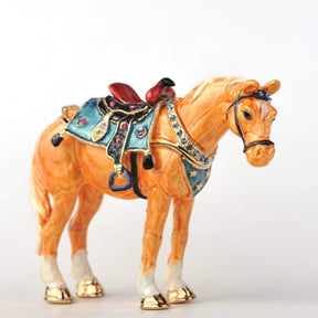 Keren Kopal Decorated Orange Horse