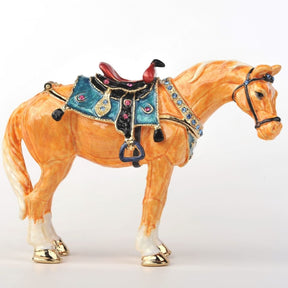 Keren Kopal Decorated Orange Horse