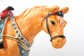 Keren Kopal Decorated Orange Horse