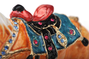 Keren Kopal Decorated Orange Horse