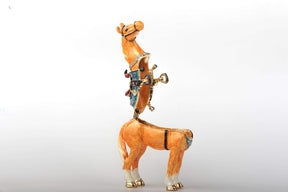 Keren Kopal Decorated Orange Horse