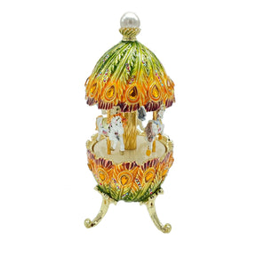 Keren Kopal Colorful Musical Carousel with Royal Horses